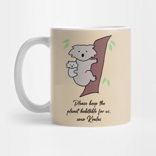 Koala - Habitable Planet (Fawn) Mug